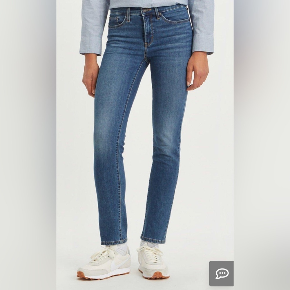 LEVIS 312 shaping slim high waisted jeans 26